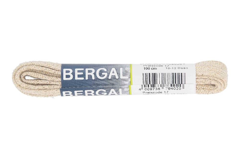 BNS - 8878 Glitzersenkel Beige/Gold - Diverse Längen