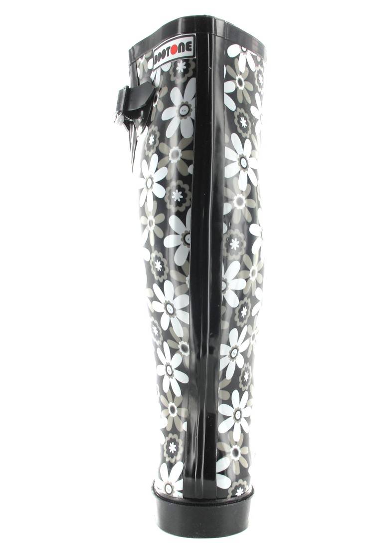 Intex Kautschuk-Gummistiefel in Übergrößen Schwarz Florence 14102 große Damenschuhe Hotsell