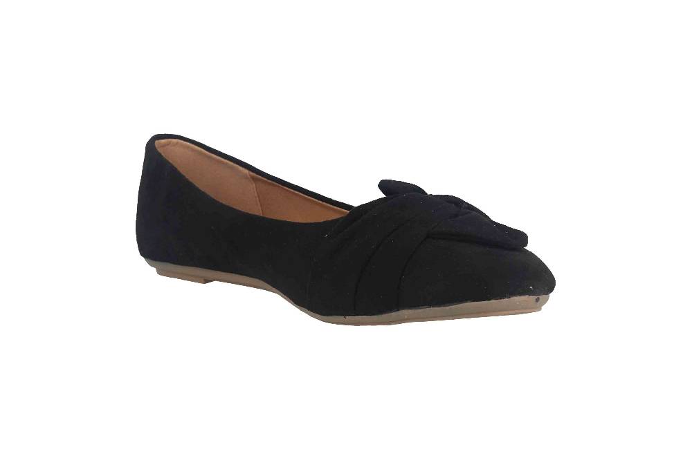Fitters Footwear Maike MF Ballerinas in Übergrößen Schwarz 2589641 Black große Damenschuhe Schlussverkauf