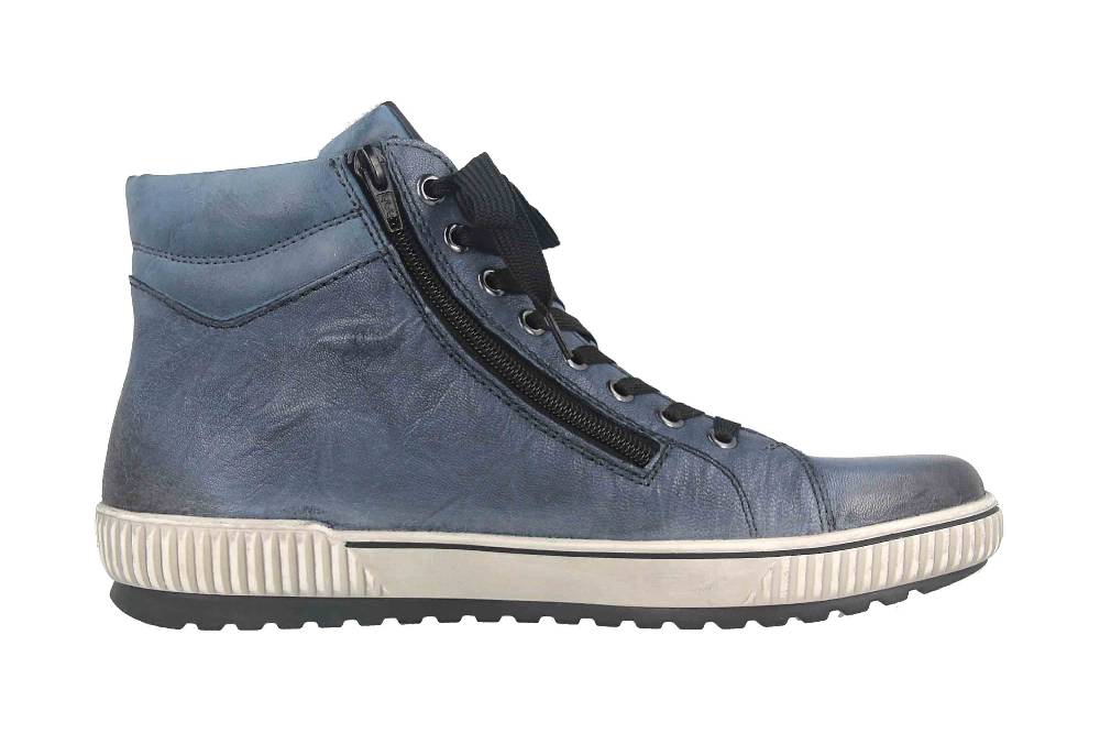 Remonte Stiefel in Übergrößen Blau D0772-14 große Damenschuhe Fabrikverkauf