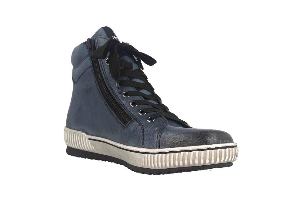 Remonte Stiefel in Übergrößen Blau D0772-14 große Damenschuhe Fabrikverkauf