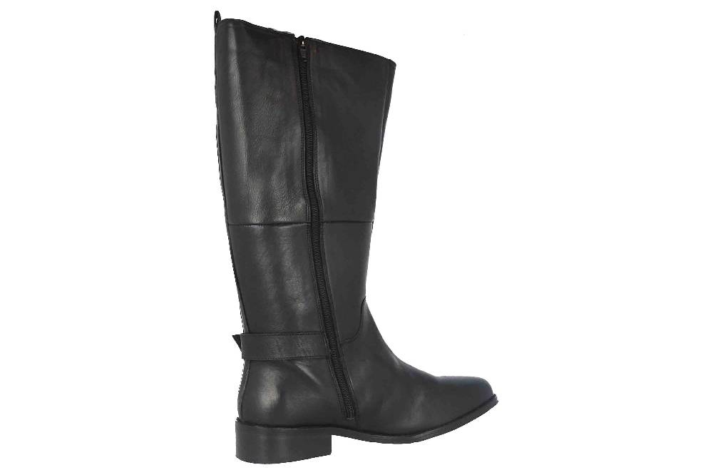 MayBe Weitschaftstiefel in Übergrößen Schwarz 67661 Black große Damenschuhe im Angebot