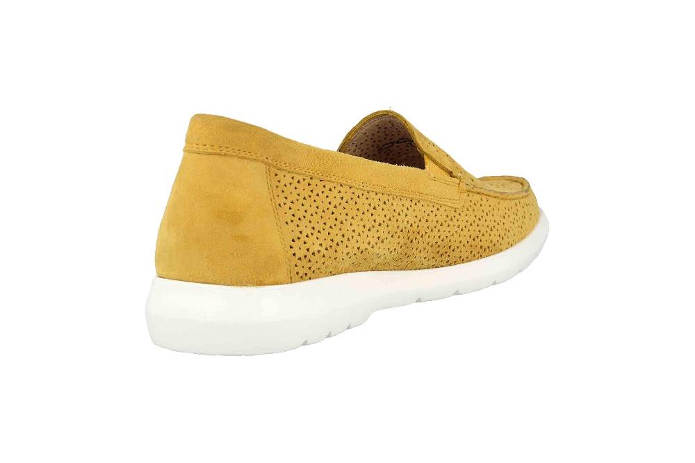 Sioux CORTIZIA-713-H Slipper in Übergrößen Gelb 64903 große Damenschuhe Outlet