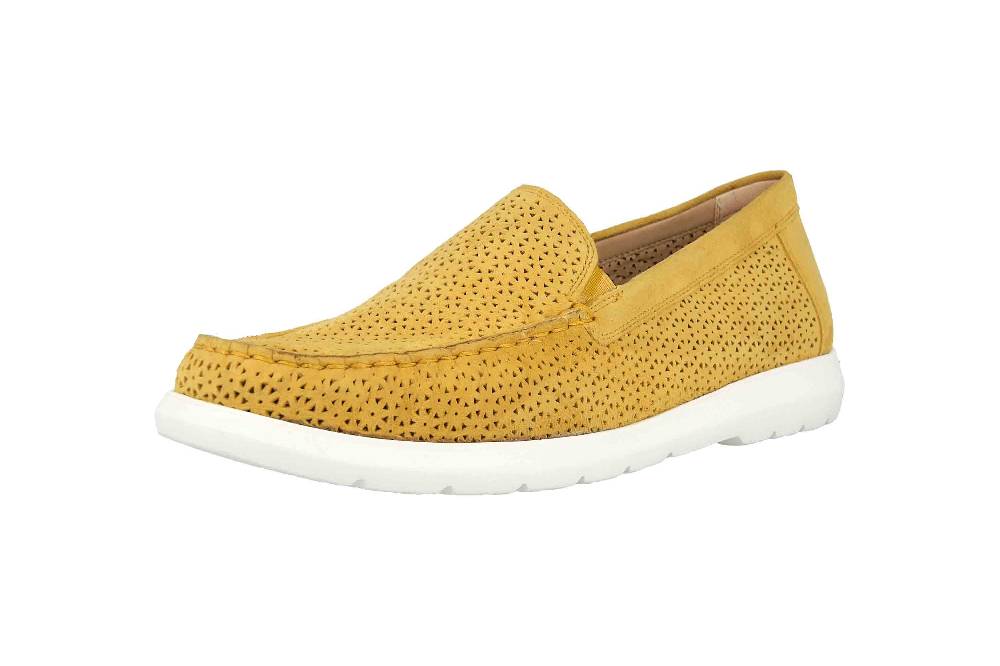 Sioux CORTIZIA-713-H Slipper in Übergrößen Gelb 64903 große Damenschuhe Outlet