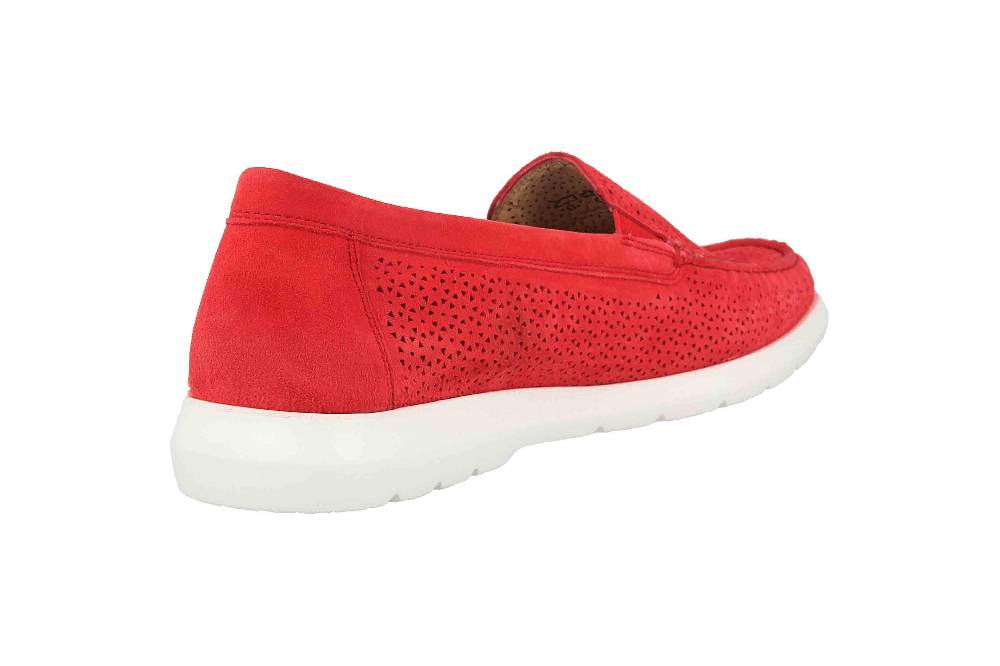 Sioux CORTIZIA-713-H Slipper in Übergrößen Rot 64902 große Damenschuhe Auslauf