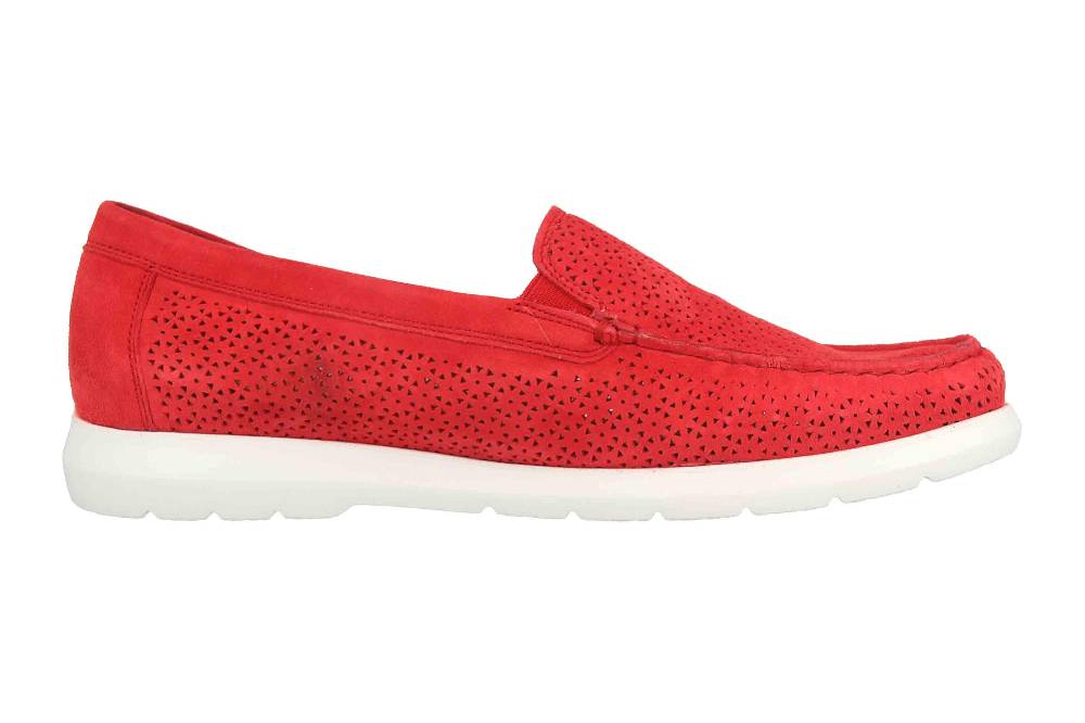 Sioux CORTIZIA-713-H Slipper in Übergrößen Rot 64902 große Damenschuhe Auslauf