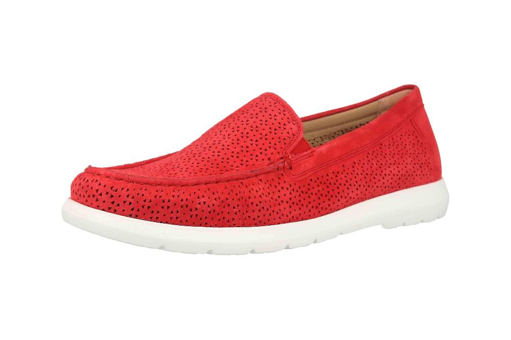 Sioux CORTIZIA-713-H Slipper in Übergrößen Rot 64902 große Damenschuhe Auslauf
