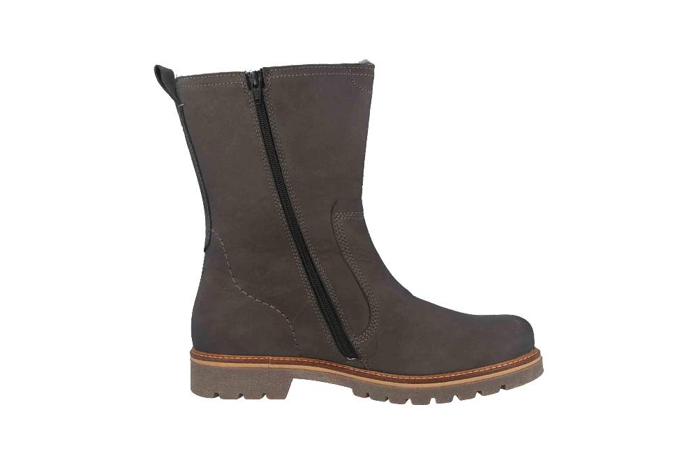 Camel Active Canberra Stiefel in Übergrößen Grau 873.79.01 große Damenschuhe Schlussverkauf