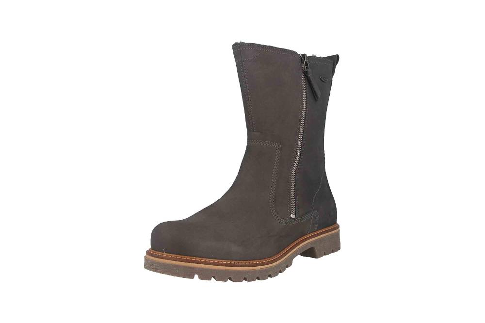 Camel Active Canberra Stiefel in Übergrößen Grau 873.79.01 große Damenschuhe Schlussverkauf