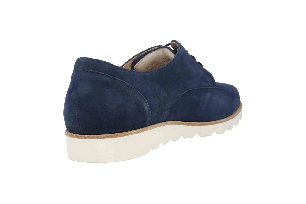 Sioux Meredith-700-XL Halbschuhe in Übergrößen Blau 63602 große Damenschuhe Fabrikverkauf