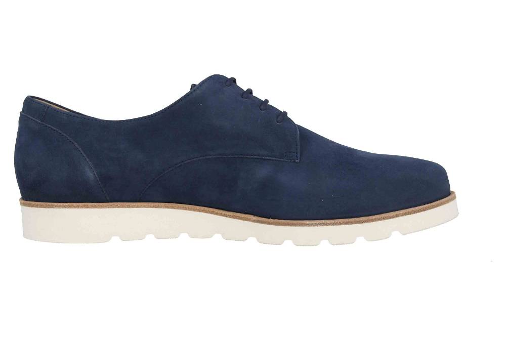 Sioux Meredith-700-XL Halbschuhe in Übergrößen Blau 63602 große Damenschuhe Fabrikverkauf