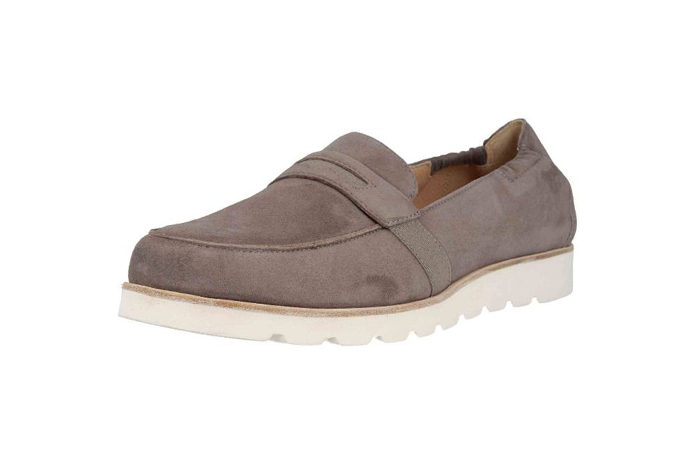 Sioux Meredith-706-XL Slipper in Übergrößen Grau 63590 große Damenschuhe Blitzverkäufe