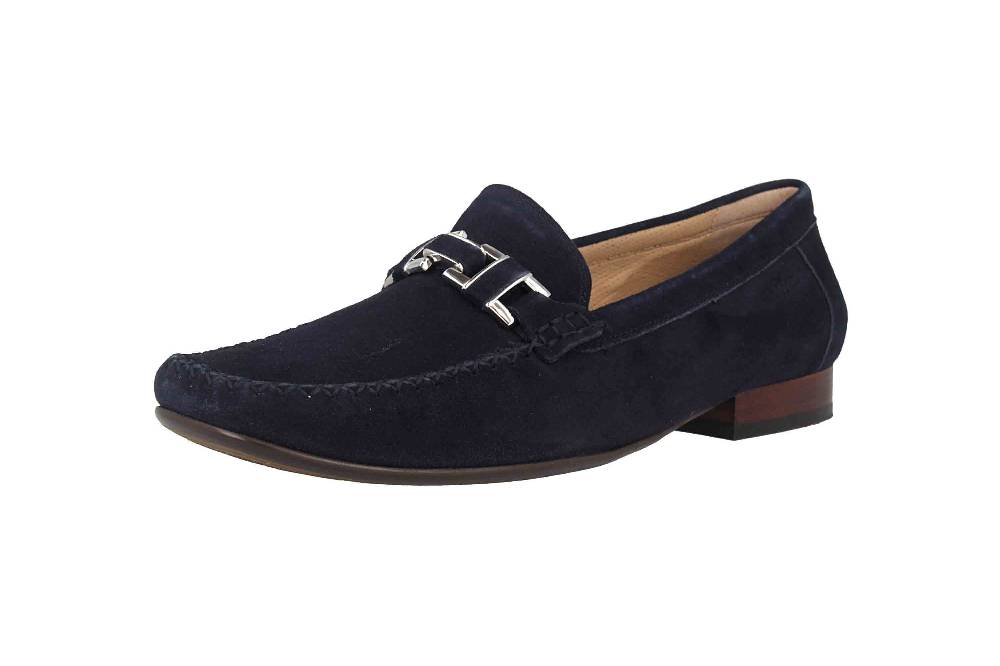 Sioux Cambria Slipper in Übergrößen Blau 63141 große Damenschuhe Outlet