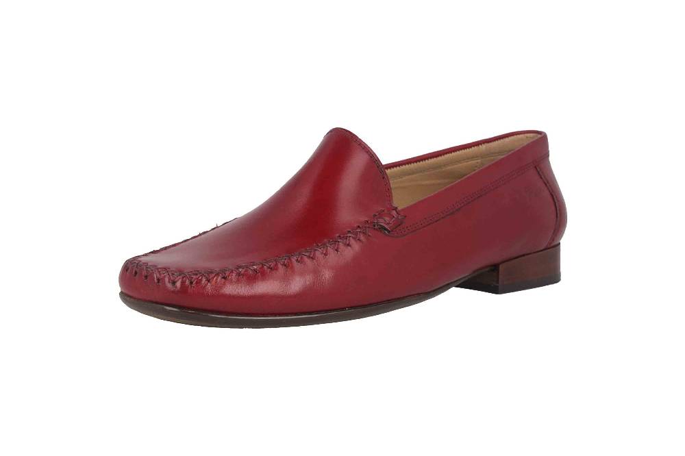 Sioux Campina Slipper in Übergrößen Rot 63113 große Damenschuhe Auslauf