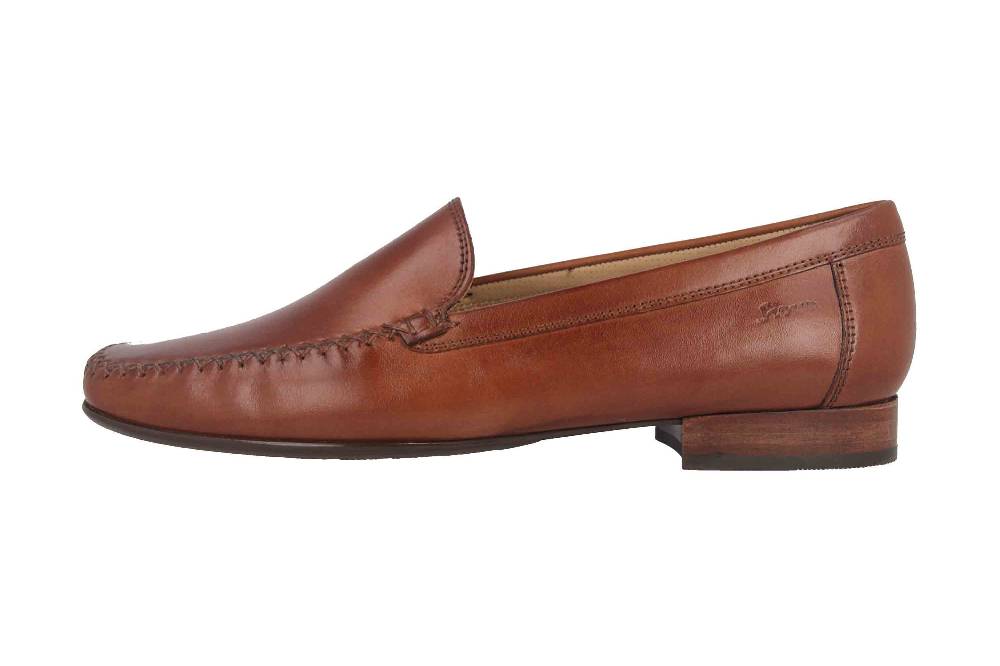 Sioux Campina Slipper in Übergrößen Braun 63112 große Damenschuhe