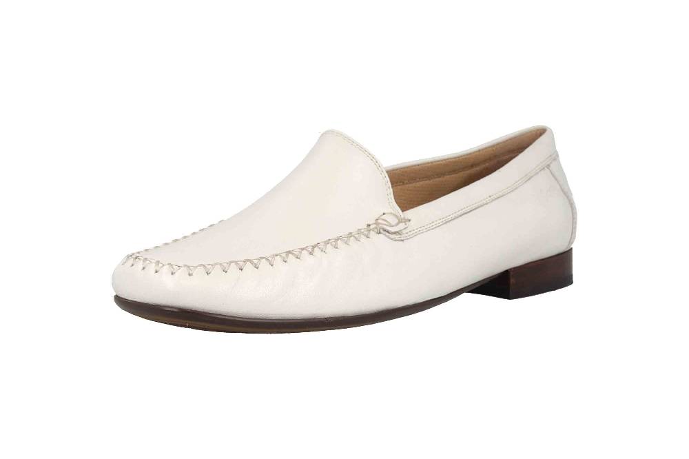 Sioux Campina Slipper in Übergrößen Weiss 63103 große Damenschuhe Angebote