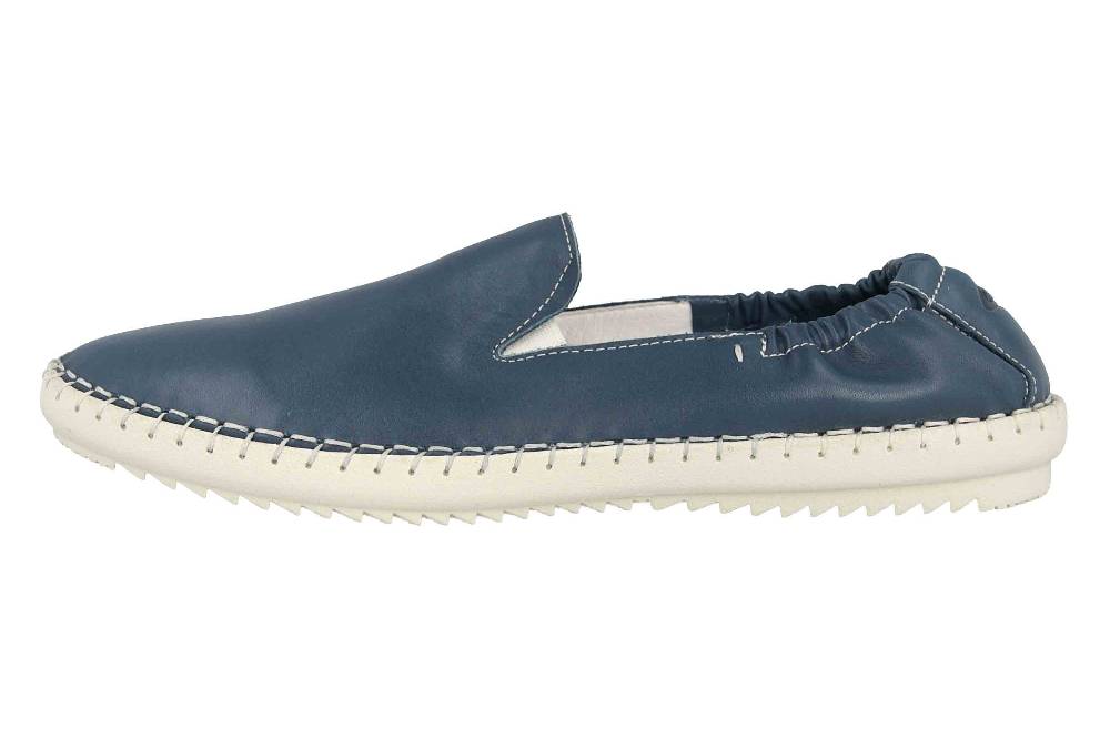 Camel Active Slipper in Übergrößen Blau 880.70.01 große Damenschuhe im Angebot