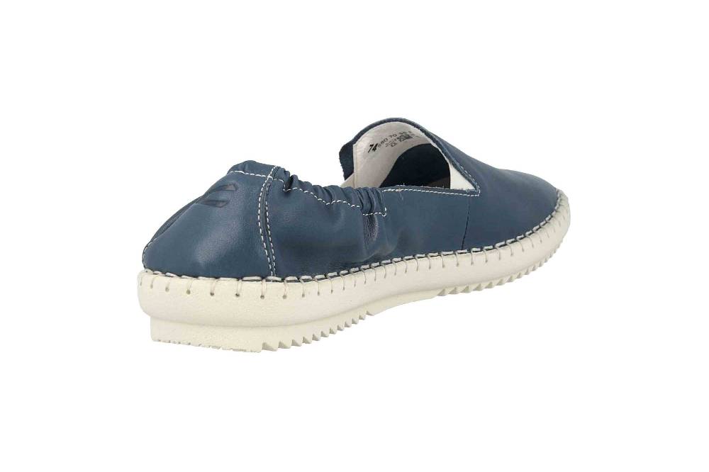 Camel Active Slipper in Übergrößen Blau 880.70.01 große Damenschuhe im Angebot