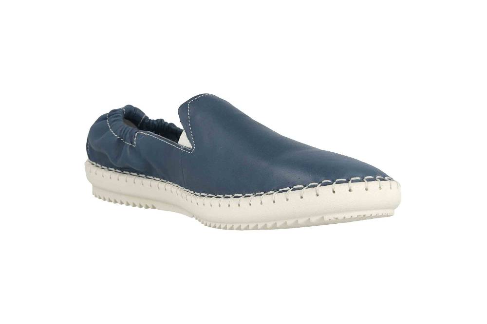 Camel Active Slipper in Übergrößen Blau 880.70.01 große Damenschuhe im Angebot