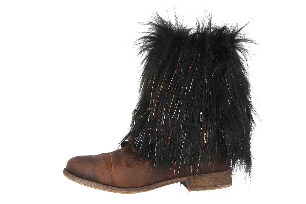 LadyPepp - Schwarz Glitzer - Stulpen Schwarz im Angebot