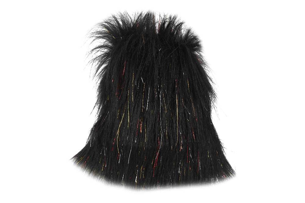 LadyPepp - Schwarz Glitzer - Stulpen Schwarz im Angebot