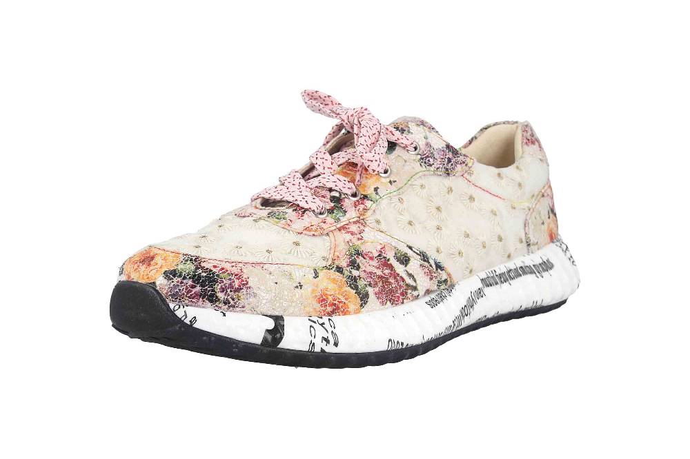Laura Vita Sneaker in Übergrößen Mehrfarbig BURTON 05 Beige große Damenschuhe Angebote
