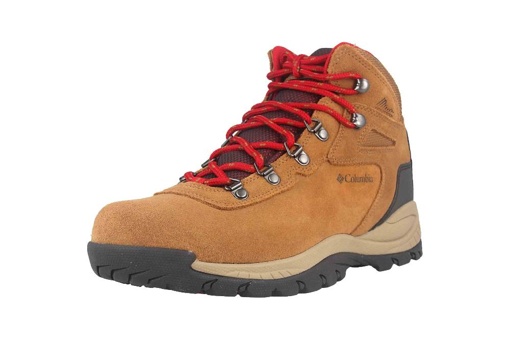 Columbia NEWTON RIDGE™ PLUS WATERPROOF AMPED Trekkingschuhe in Übergrößen Braun BM 4552-286 große Damenschuhe Blitzverkäufe