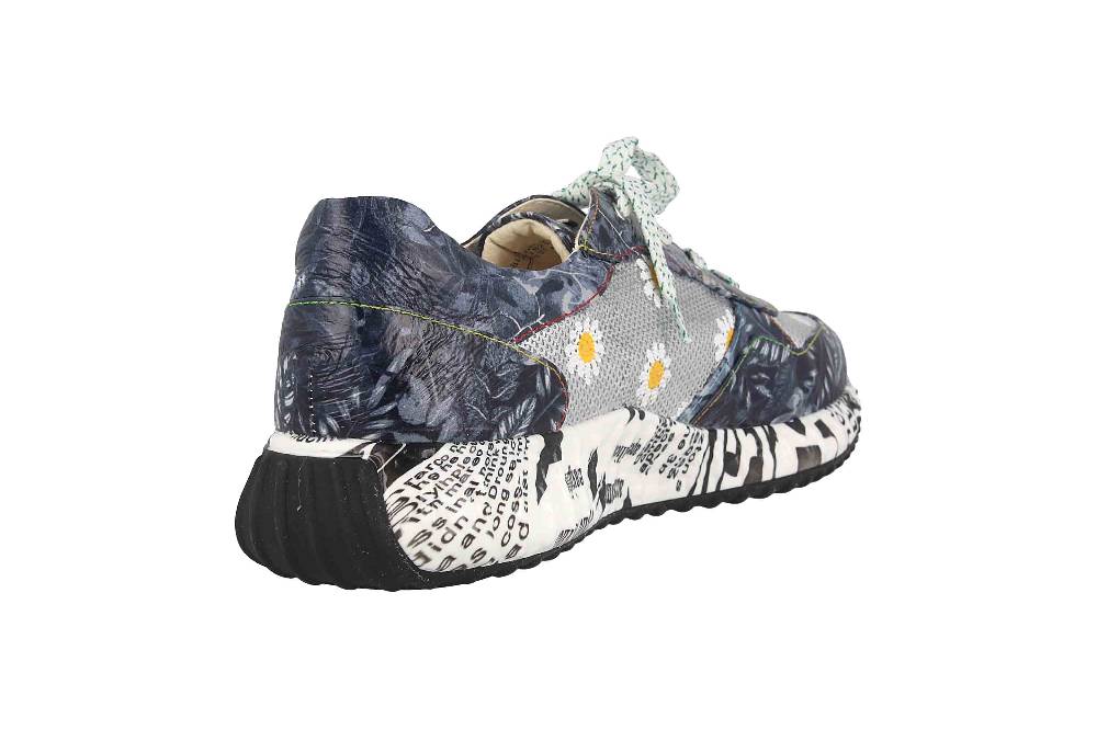 Laura Vita Sneaker in Übergrößen Mehrfarbig BURTON 05 Noir große Damenschuhe Verkauf