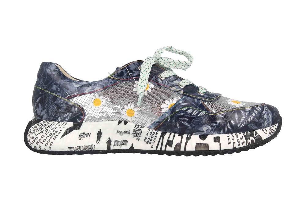Laura Vita Sneaker in Übergrößen Mehrfarbig BURTON 05 Noir große Damenschuhe Verkauf