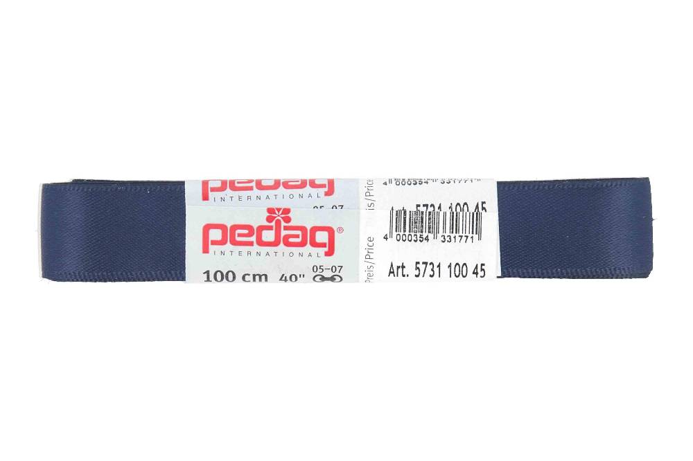 pedag - SATINSENKEL - Schnürsenkel 100 cm (1 Paar) 16 mm breit- Diverse Farben Meist gekauft