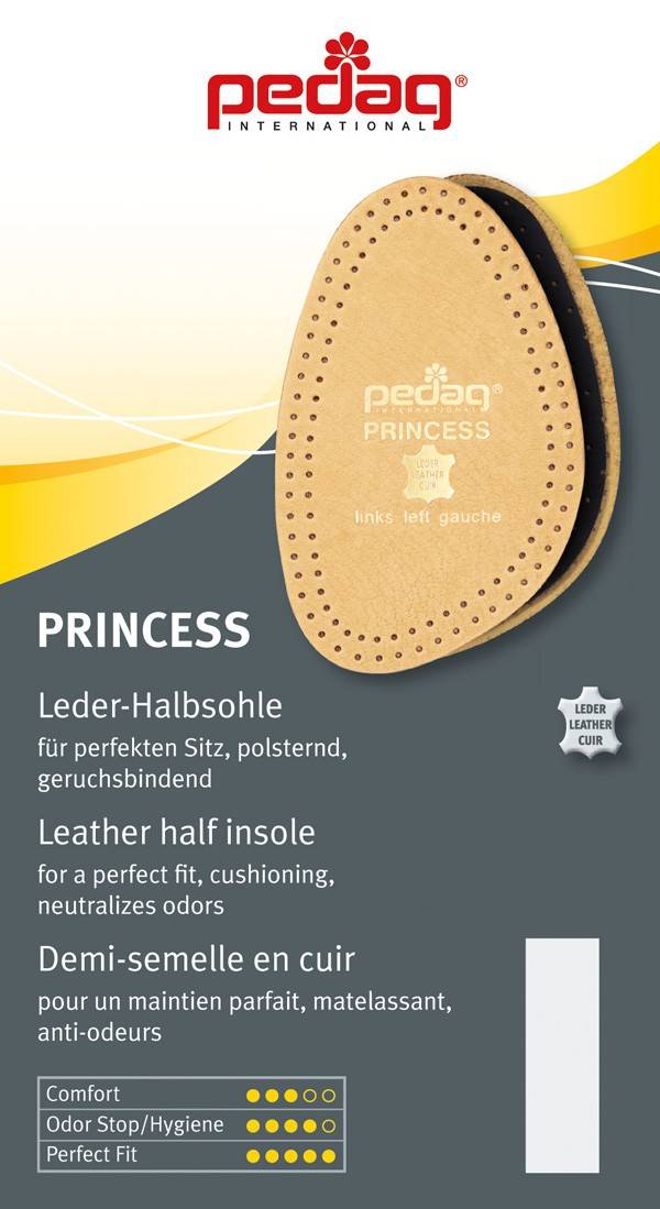 pedag - PRINCESS - Leder Halbsohlen (2 Stück) Angebote