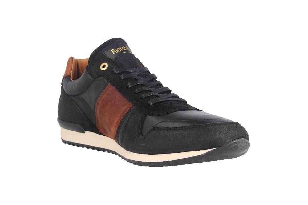 Pantofola d'Oro UMITO UOMO LOW XL Sneaker in Übergrößen Schwarz 10203038.25Y/10203075.25Y große Herrenschuhe Online