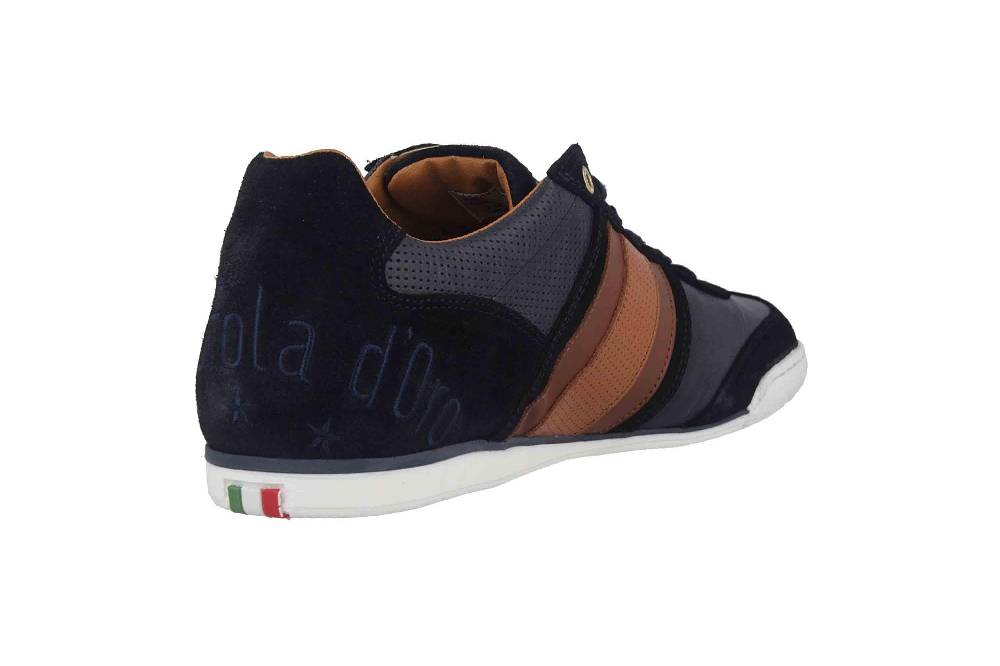 Pantofola d'Oro Imola Scudo Uomo Low Sneaker in Übergrößen Blau 10193040.29Y/10193084.29Y große Herrenschuhe Hotsell