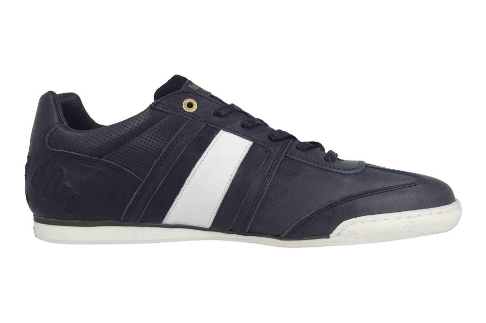 Pantofola d'Oro Imola Romagna Uomo Low Sneaker in Übergrößen Blau 10193037.29Y/10193082.29Y große Herrenschuhe im Angebot