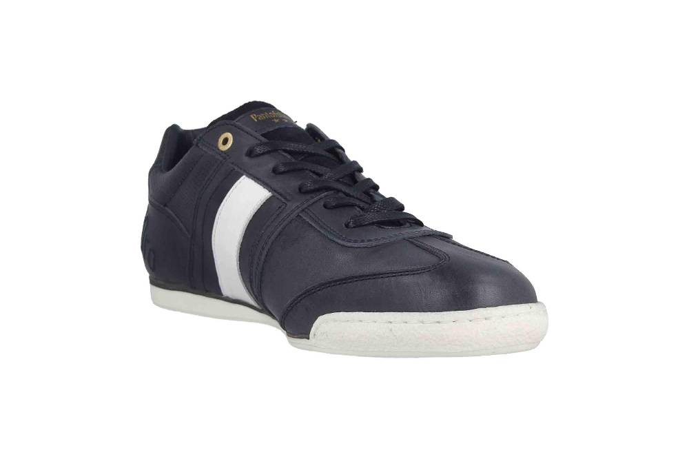 Pantofola d'Oro Imola Romagna Uomo Low Sneaker in Übergrößen Blau 10193037.29Y/10193082.29Y große Herrenschuhe im Angebot
