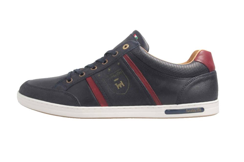 PANTOFOLA D'ORO Sneaker in Übergrößen Blau große Herrenschuhe