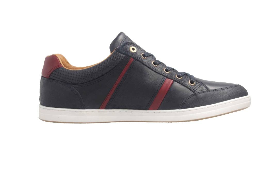 PANTOFOLA D'ORO Sneaker in Übergrößen Blau große Herrenschuhe Online