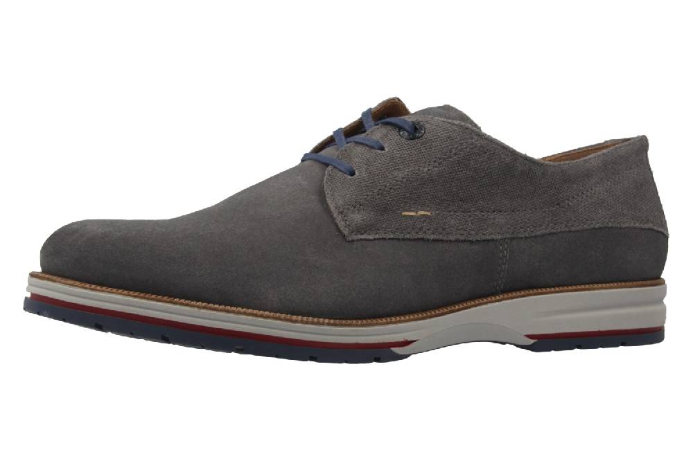 Fretz Men Halbschuhe in Übergrößen Grau 3310.4549-62 große Herrenschuhe