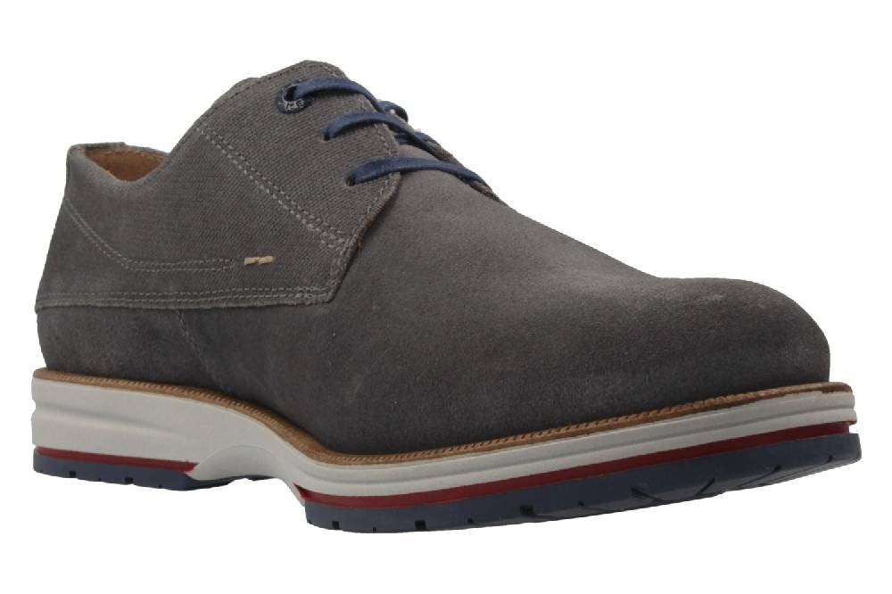 Fretz Men Halbschuhe in Übergrößen Grau 3310.4549-62 große Herrenschuhe im Angebot