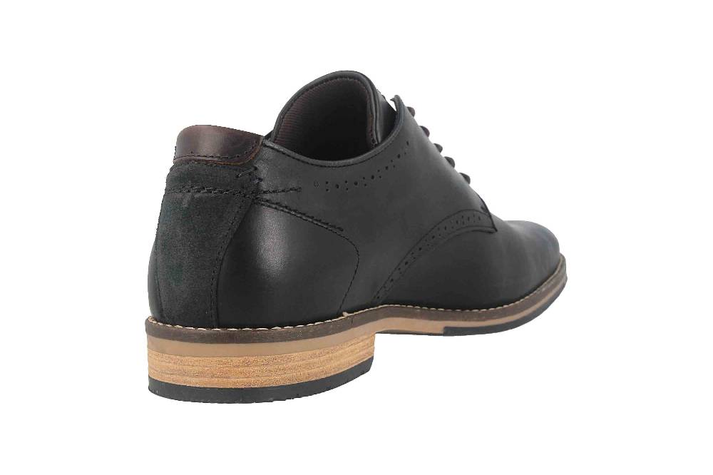 Bullboxer Halbschuhe in Übergrößen Schwarz 773K25263B2495SU39 große Herrenschuhe Fabrikverkauf