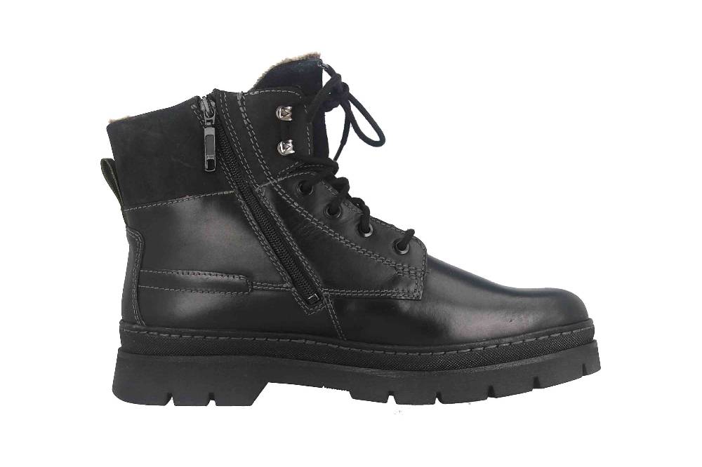 Fretz Men Zoran Boots in Übergrößen Schwarz 2413.8471-51 große Herrenschuhe Online