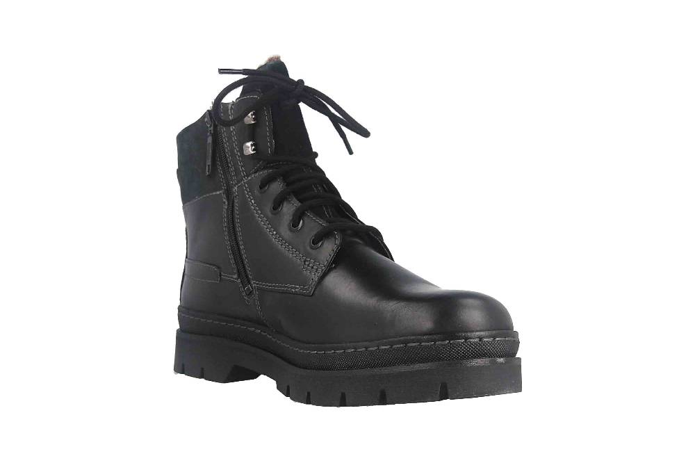 Fretz Men Zoran Boots in Übergrößen Schwarz 2413.8471-51 große Herrenschuhe Online