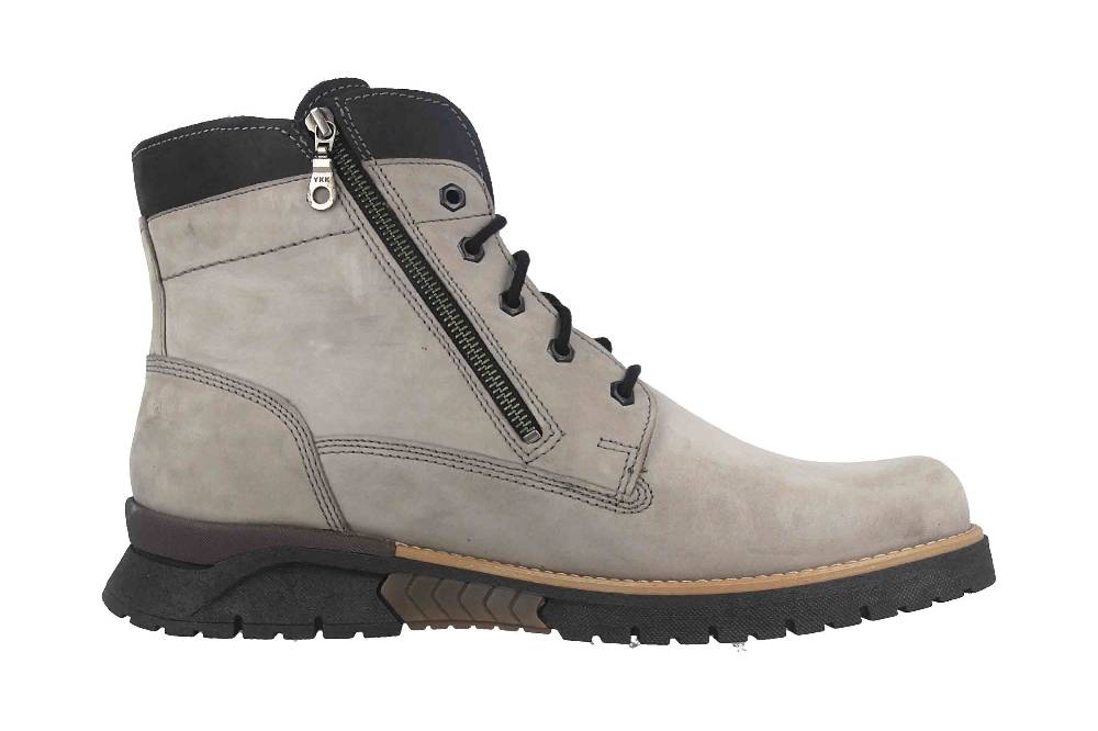Fretz Men Cooper Boots in Übergrößen Grau 1326.1416-95 große Herrenschuhe Verkauf