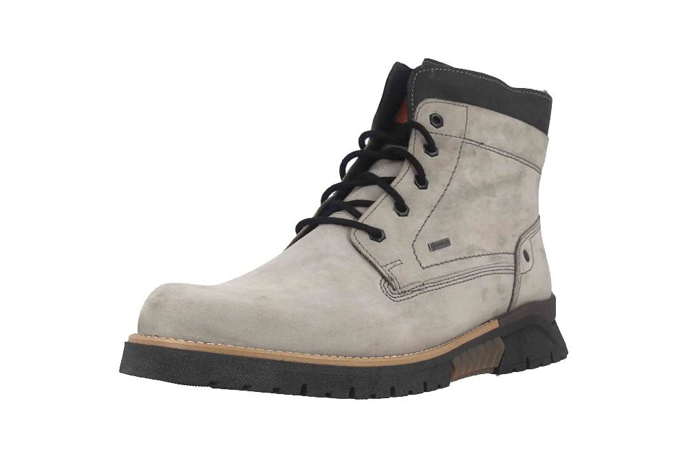 Fretz Men Cooper Boots in Übergrößen Grau 1326.1416-95 große Herrenschuhe Verkauf