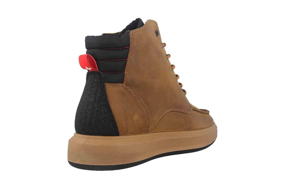 Fretz Men Sem Boots in Übergrößen Braun 4412.2418-20 große Herrenschuhe Angebote