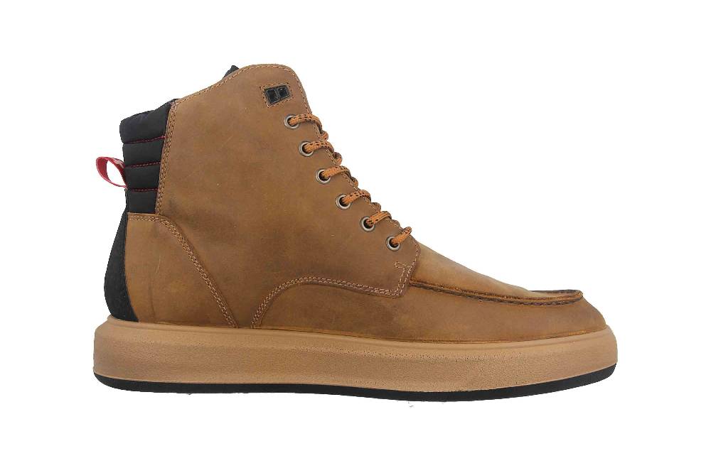 Fretz Men Sem Boots in Übergrößen Braun 4412.2418-20 große Herrenschuhe Angebote