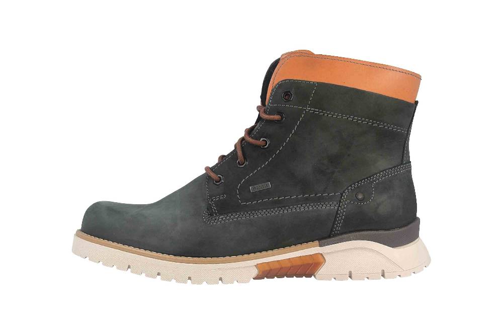 Fretz Men Cooper Boots in Übergrößen Blau 1326.1416-32 große Herrenschuhe