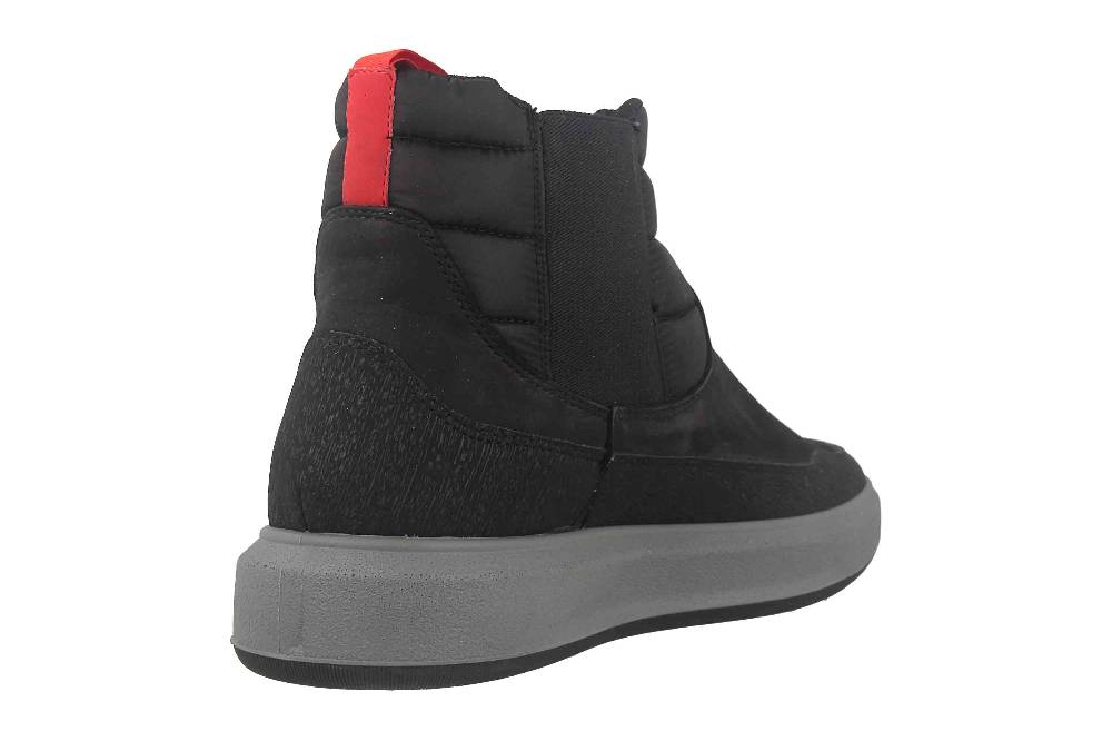 Fretz Men Sem Stiefeletten in Übergrößen Schwarz 4414.2482-51 große Herrenschuhe Schlussverkauf