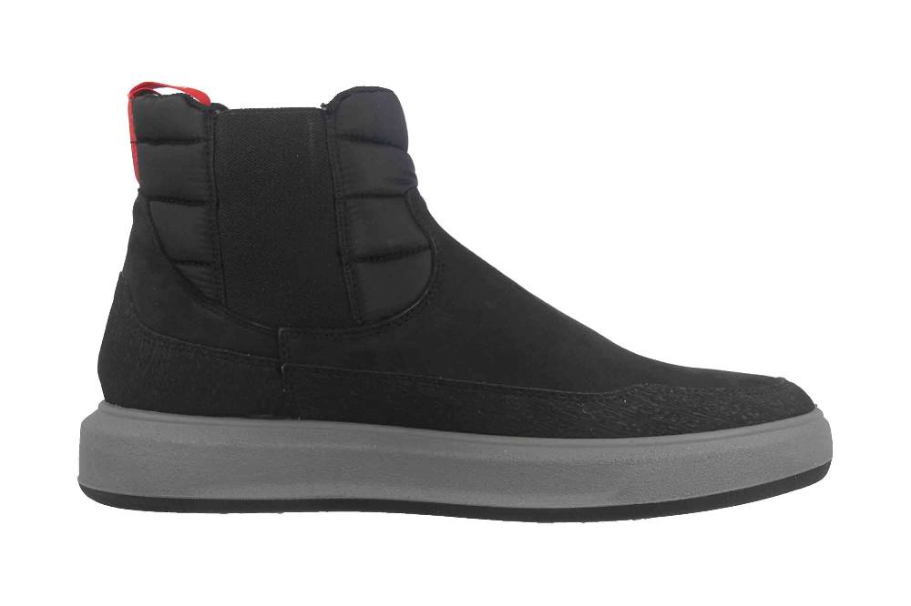Fretz Men Sem Stiefeletten in Übergrößen Schwarz 4414.2482-51 große Herrenschuhe Schlussverkauf