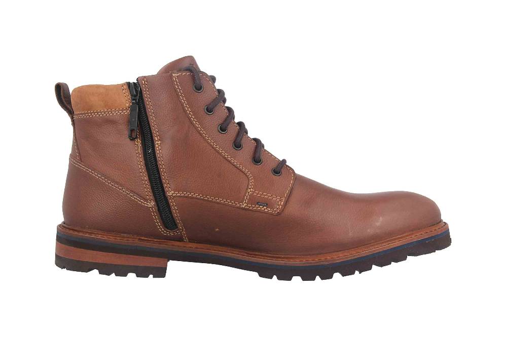 Fretz Men Milano Boots in Übergrößen Braun 6330.9712-12 große Herrenschuhe Günstiger Verkauf
